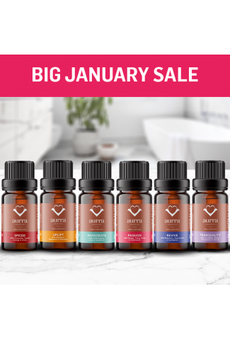 BIG January Sale! - 6 Aurra Essential oil blends - regular SRP £148.08